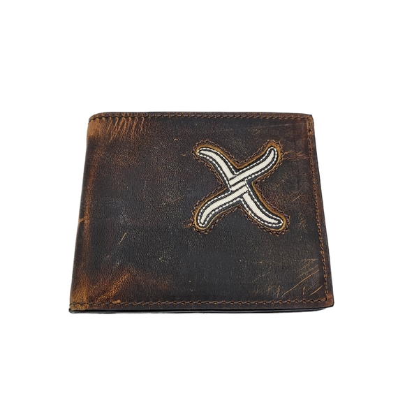 Twisted X Other - Twisted X Men's Distressed Bifold Wallet